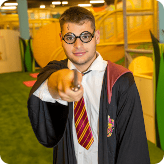 Čaronjik Harry super junak za zabavo, počitnice in rojstni dan