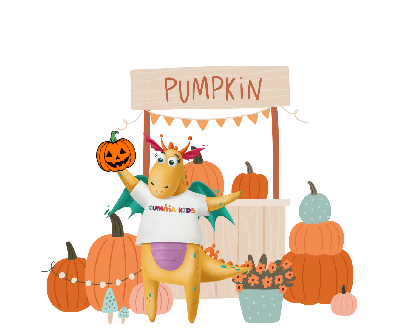 Čarobno in ustvarjalno Halloween doživetje v Zumma Kids!