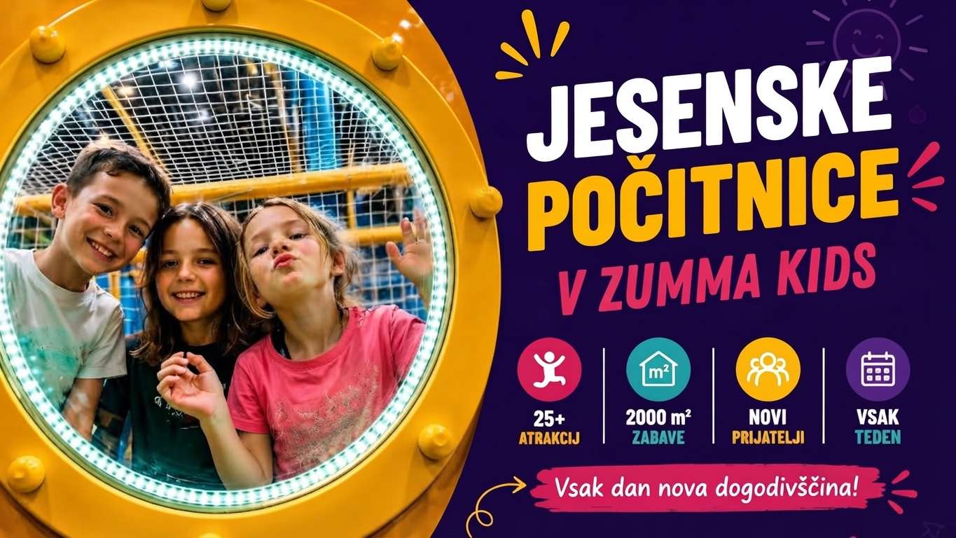 Jesenske počitnice v Zumma Kids