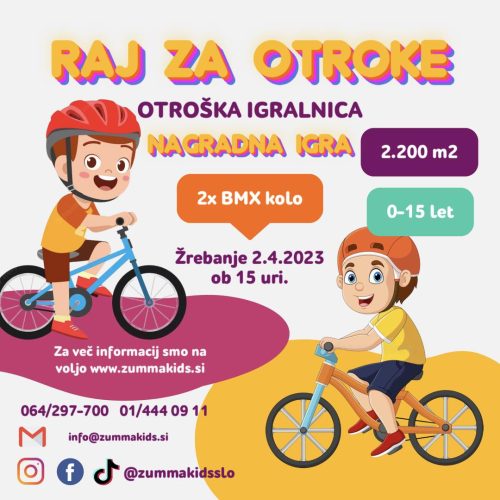 ZUMMA NAGRADNA IGRA BMX KOLO